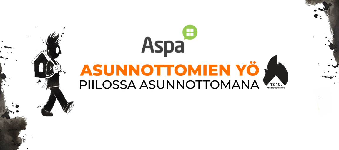 Aspa mukana Asunnottomien yössä 17.10.2024.