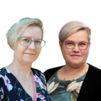 Katja Remes ja Sanna Inkiläinen