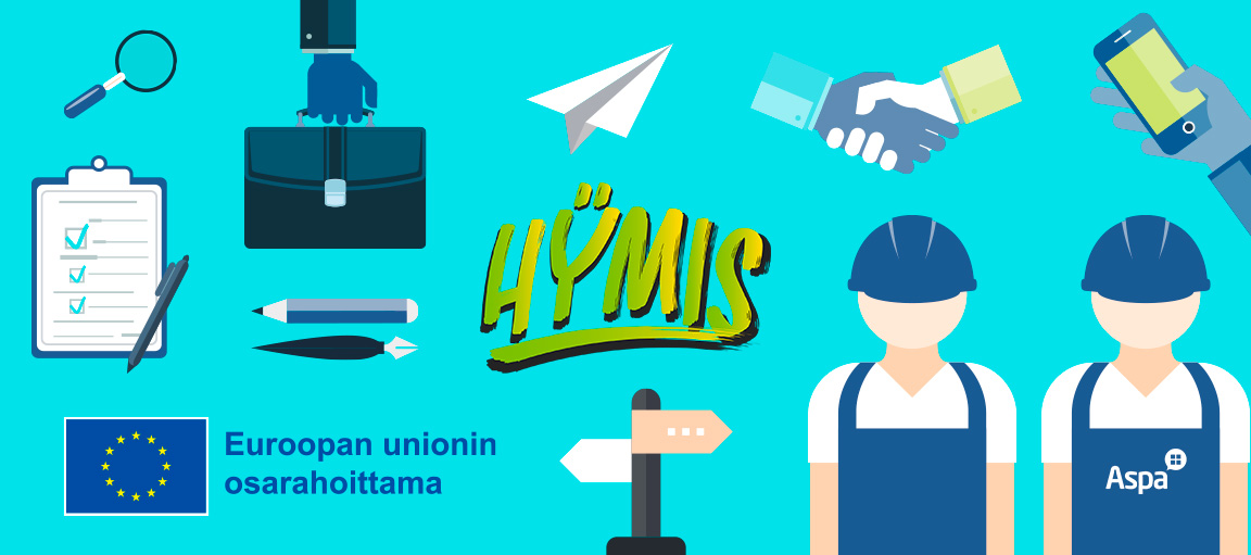 Hymis. Euroopan unionin osarahoittama.